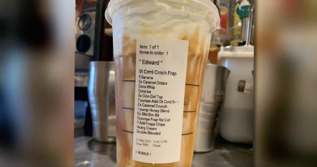 Starbucks Barista Loses Job After Sharing Intricate 13-Ingredient Customer Order on Twitter