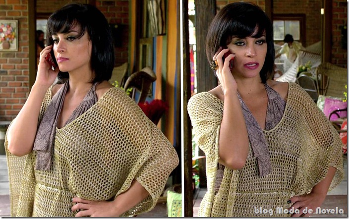 moda da novela fina estampa - marcela capítulo 22nov11