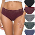 Wealurre Cotton Panties for Women Bikini Underwear Pack