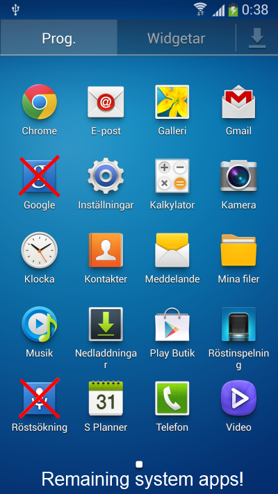 Apps de samsung galaxy s4