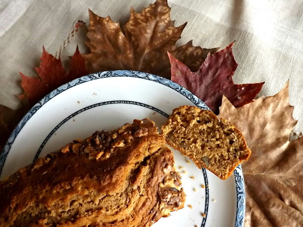 Cake d'automne speculoos et noix 