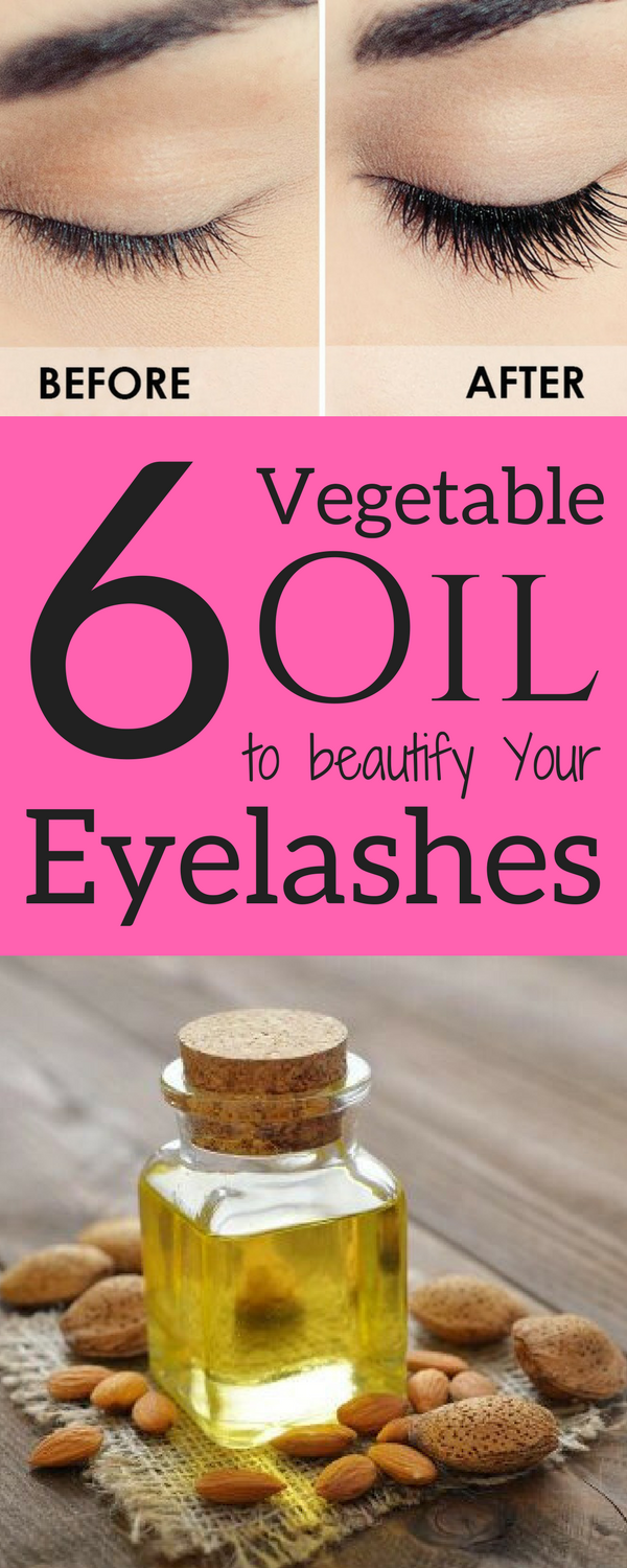 Vegetable Oils to Beautify Eyelashes