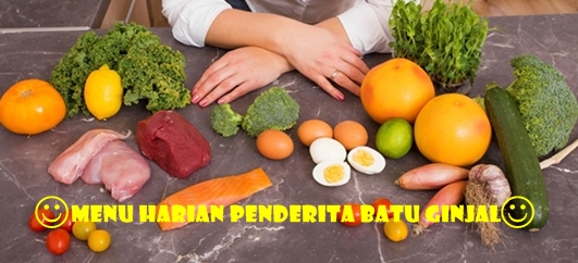 Menu Harian Penderita Batu Ginjal