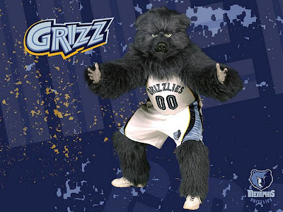 Memphis Grizzlies Mascot