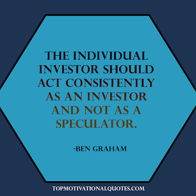 investing money quotes - the individual investor should act