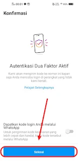 Cara Mengaktifkan Autentikasi Dua Faktor Instagram