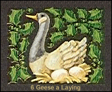 six geese a-laying