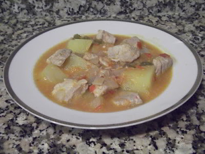 Tuna stew with potatoes