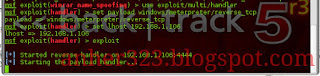 use exploit/multi/handler