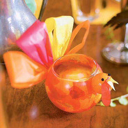 Thanksgiving craft: Glowbird