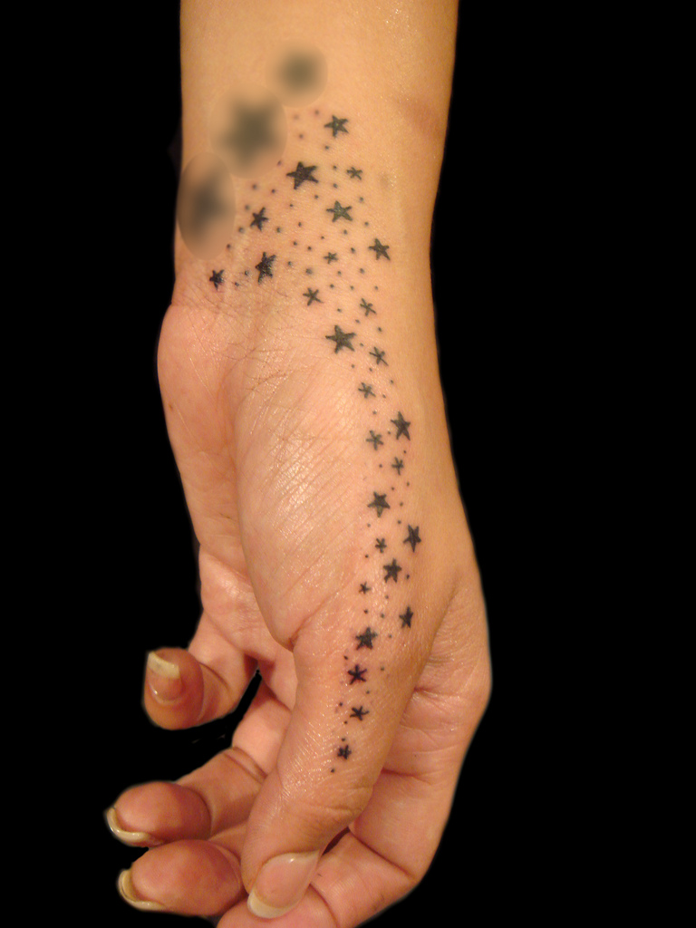 Star Tattoo Designs | Design Moon Star Sun Tattoo | Star Tattoo Design 