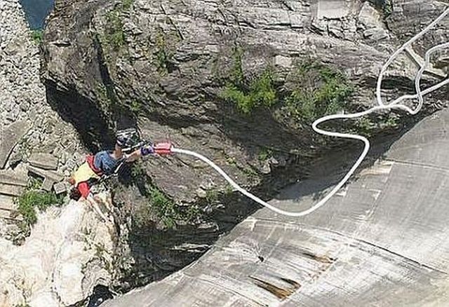 Lugares perfeitos Bungee Jump