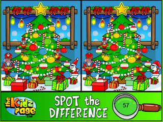 http://www.thekidzpage.com/learninggames/spotthedifference/spotthechristmastree.html