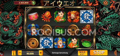 Higgs Domino RP v1.86 Tema Naga Hijau Full Slot