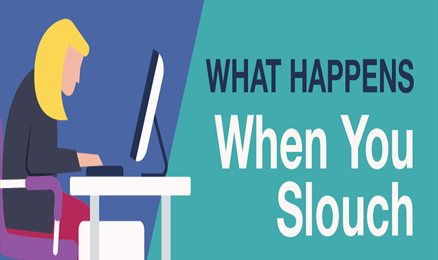 Say no to slouch: Why your posture matters and how to fix it #infographic