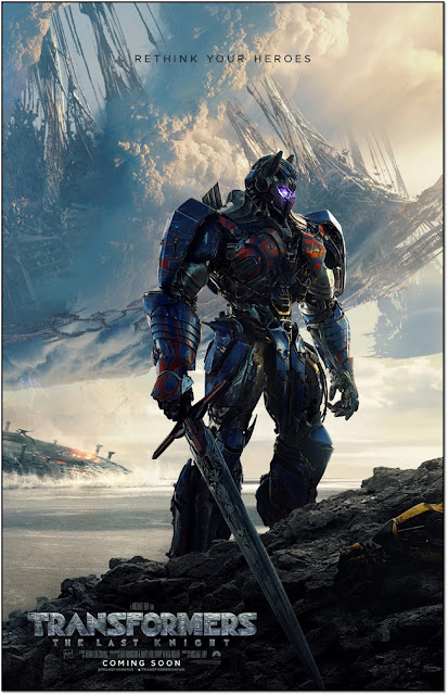 Transformers: The Last Knight, Rethink Your Heroes, New Poster