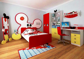 Dekorasi Kamar Anak Mickey Mouse Terbaru
