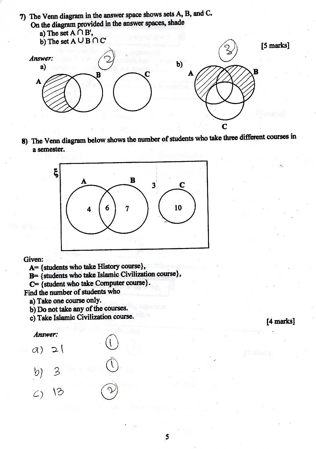 4 AKTIF 2010 & 5 AKTIF 2011: Skema Jawapan Kertas 