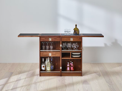 CAPTAIN'S BAR DRINKS CABINET SCANDINAVIAN DESIGN HONG KONG