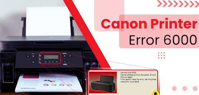 Cara memperbaiki Error Printer Canon 6000