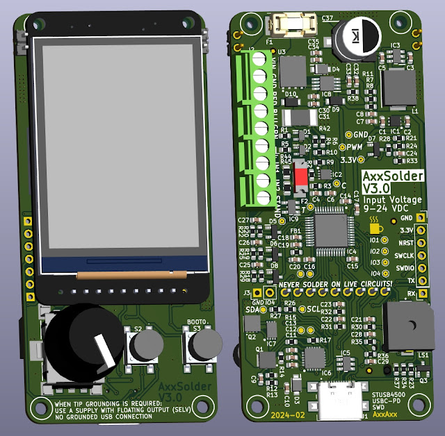 AxxSolder PCB Design with KiCAD