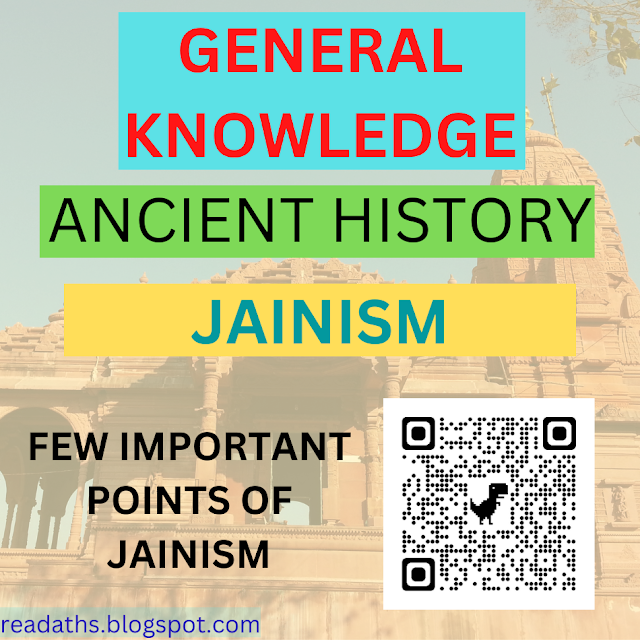 Ancient History: General knowledge (Jainism)
