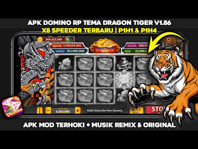 Higgs Domino Pakai X8 Speeder Tema Dragon Tiger