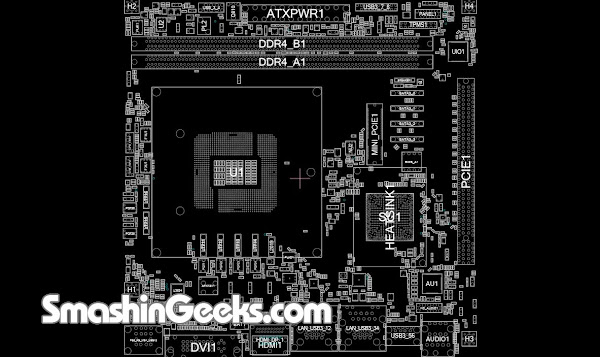 Free ASRock Z170M ITX AC 70 MXGZN0 A01 Rev 1.01 Schematic Boardview