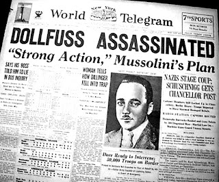 Dolfuss Assasinated