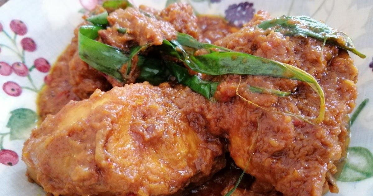 Resepi Rendang Ayam Paling Mudah Untuk Dicuba - Sekejung.com