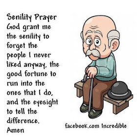 An old man once prayed