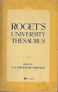 Roget's University Thesaurus