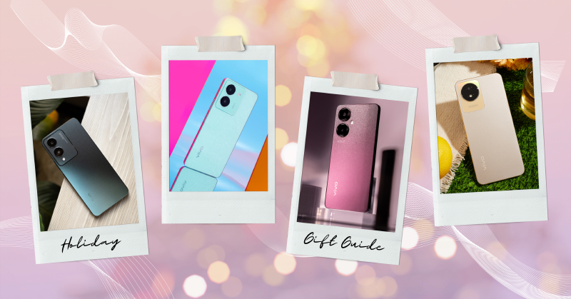 vivo shares holiday gift guide for Y-series devices!