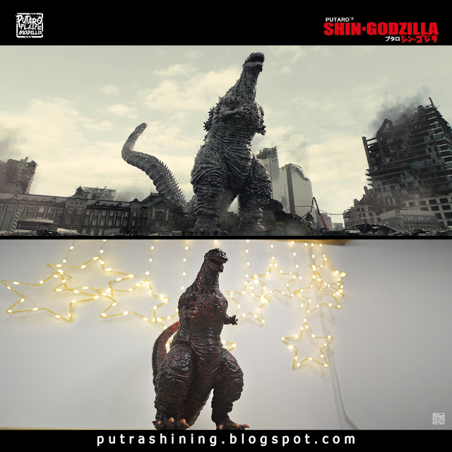 Hand Painted Shin Godzilla by Putra Shining