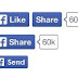 How To Add Facebook Like, Share, Send Button Below Blogger Posts And Titles