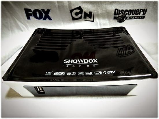 SHOWBOX SAT HD EM MEGABOX - ATUALIZAÇÃO 30/07/2015