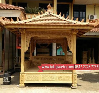 Gazebo Mentahan Ukir