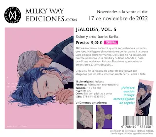 Novedades Milky Way Ediciones - Noviembre 2022