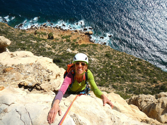 escalade Calanques Cassis Cap Canailles Manu RUIZ