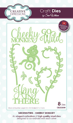 Creative Expressions Necessities Collection Cheeky Monkey Dies CED23009