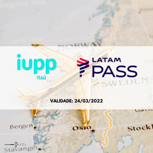Até 100% de bônus na transferência de pontos do Iupp para Latam Pass