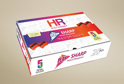 Play Sharp Pencil Sharpener - Package Design