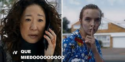 Eve y Villanelle en Killing Eve 2x01