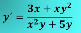 ecuacion diferencial primer orden variables separables