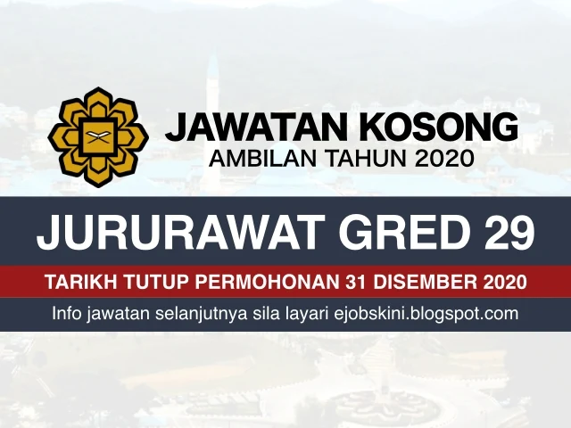 Jawatan Kosong Jururawat Gred U29 Terkini 2020