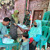 Pendistribusian Bantuan Pangan Bagi KRS di Kawal Babinsa Koramil 0412/Klari