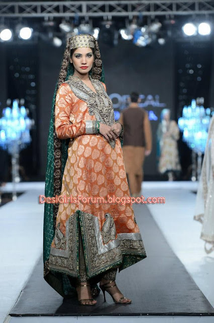 Chibhali Collection at PFDC L’Oreal Paris Bridal Week 2012 by Nida Azwer