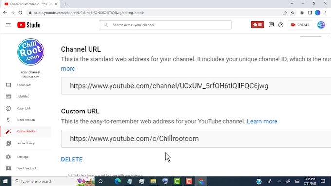 How To Change or Set up Custom URL Link for YouTube Channel