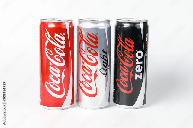 Coca-Cola Zero vs. Regular Coca-Cola comparison