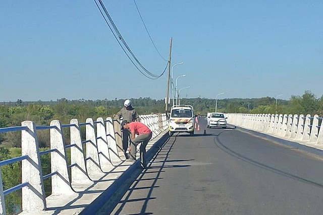 Aún no fue reestablecida la iluminación sobre el Puente Alvear